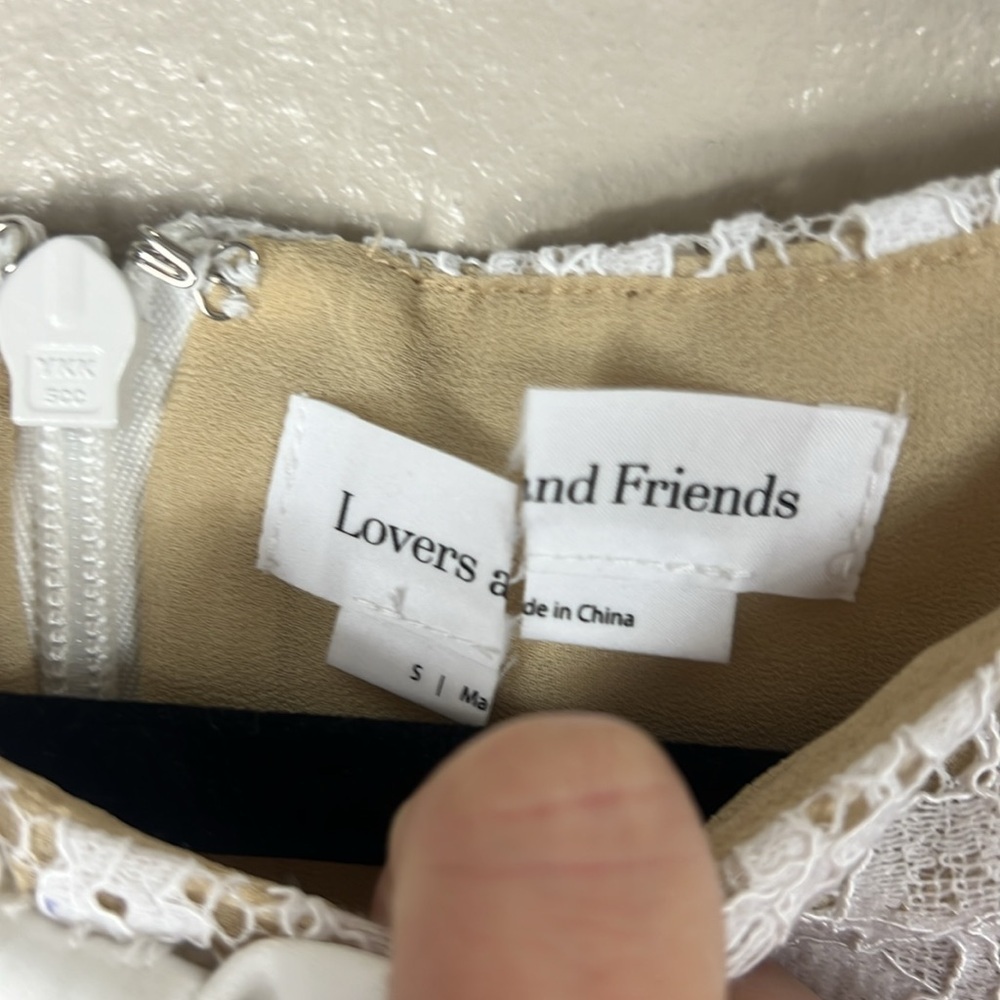 Lovers and Friends Serena Mini Dress in White - Picture 5 of 8